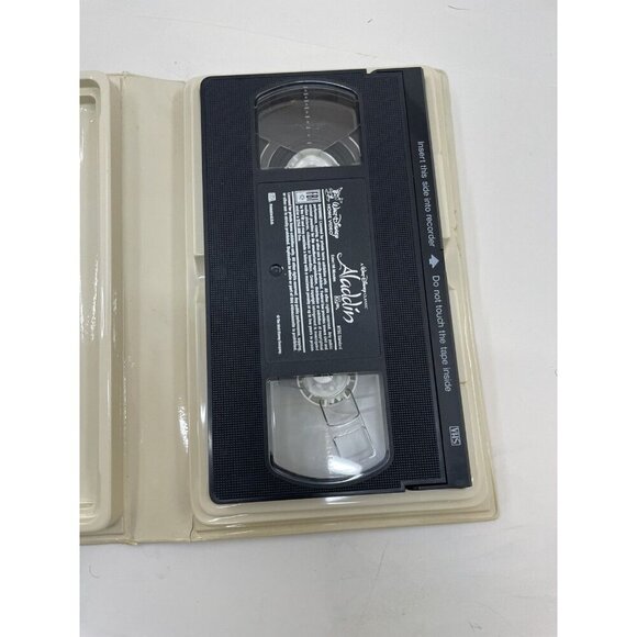Disney Black Diamond VHS Aladdin 1993 Rare OOP Animated Movie - Picture 3 of 7